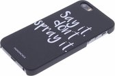 Fashionchick Don't spray it Hardcover Case Apple iPhone 5/5S/SE