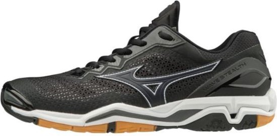 Mizuno Wave Stealth V zwart handbalschoenen heren (X1GA180010) | bol.com