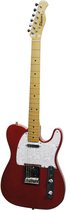Phoenix EG-492MF-CRD Candy Apple rood telecaster elektrische gitaar
