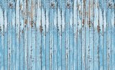 Fotobehang - Vlies Behang - Oude Houten Planken - Vintage - 416 x 254 cm