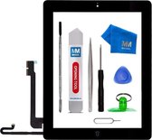 MMOBIEL Digitizer Scherm Display Glas Touchscreen voor iPad 4 (ZWART) - inclusief Tools
