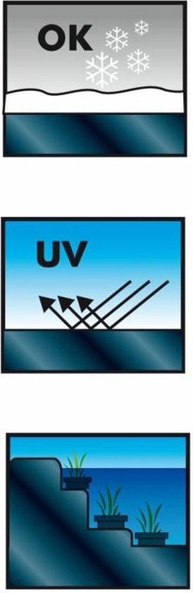 Ubbink - AquaLiner - Vijverfolie - PVC - 6 x 5m - 0,5mm - Ubbink