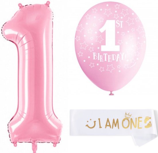 TRANKIELO® – 18e Verjaardag Tiara en Sjerp Set voor Meisjes – Roségouden Kroon