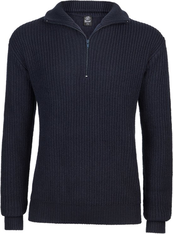 Brandit - Marine Troyer Sweater/trui - S - Blauw