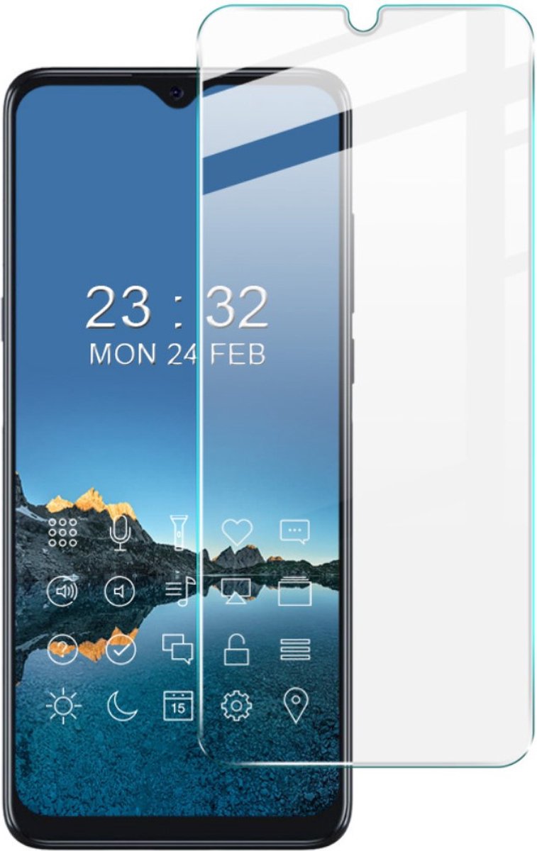 Screen Protector - Geschikt voor TCL 20 SE Screen Protector - 9H Tempered Glass - Transparant