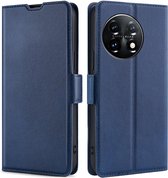 Coverup Folio Book Case - Geschikt voor OnePlus 11 5G Hoesje - Blauw