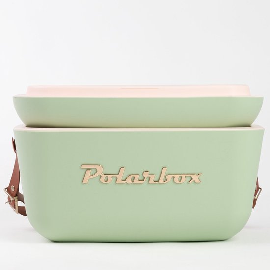 Polarbox - Koelbox - met Schouderband - Olijf Goud - 12 Liter - 40x26x(H)24cm van Polarbox — afbeelding 5