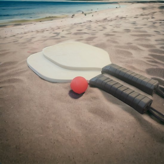 Jobber - Professioneel Beachtennis Set - Beachball set - Strandtennis Rackets met Rubber Grip   - Jobber Playground