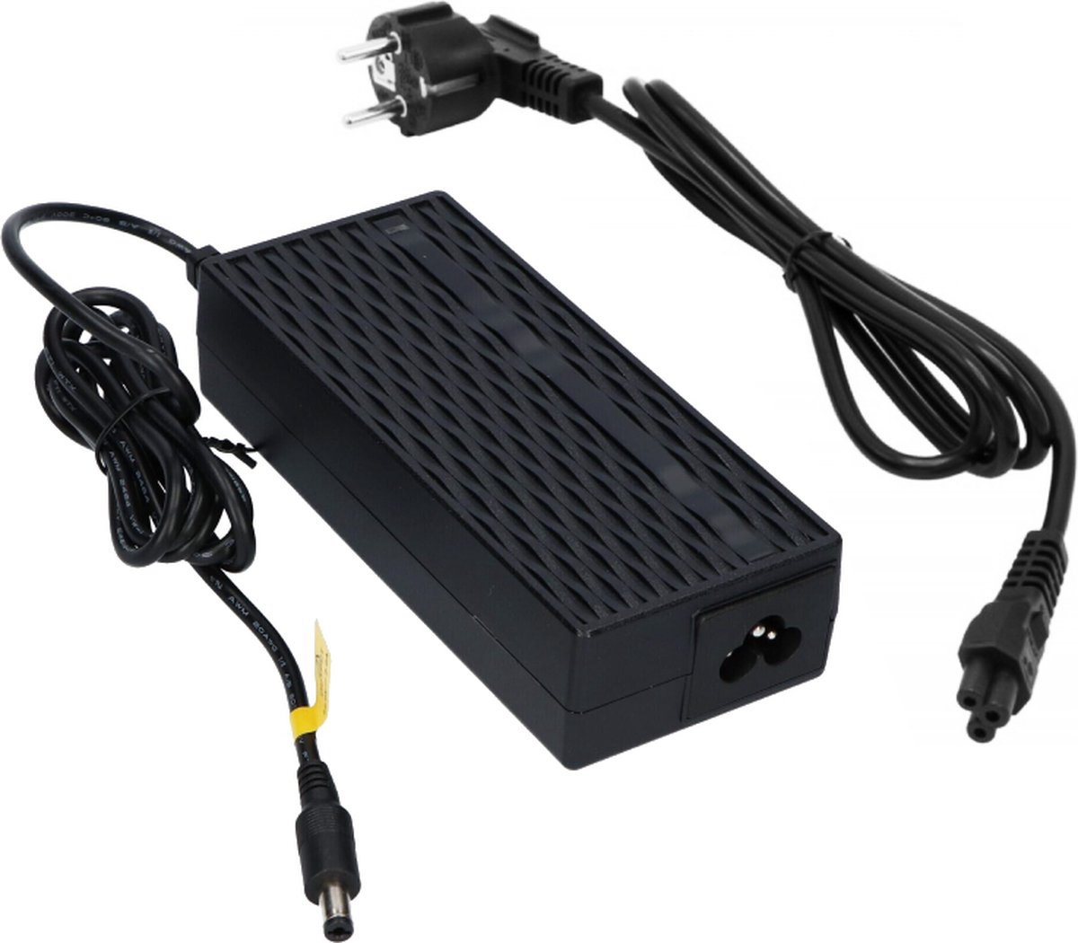 Oplader voor E-bike - Voor 36 en 37V Stella Accu's - 42V - 2A - 84W - 5,5x2,1mm - Zwart