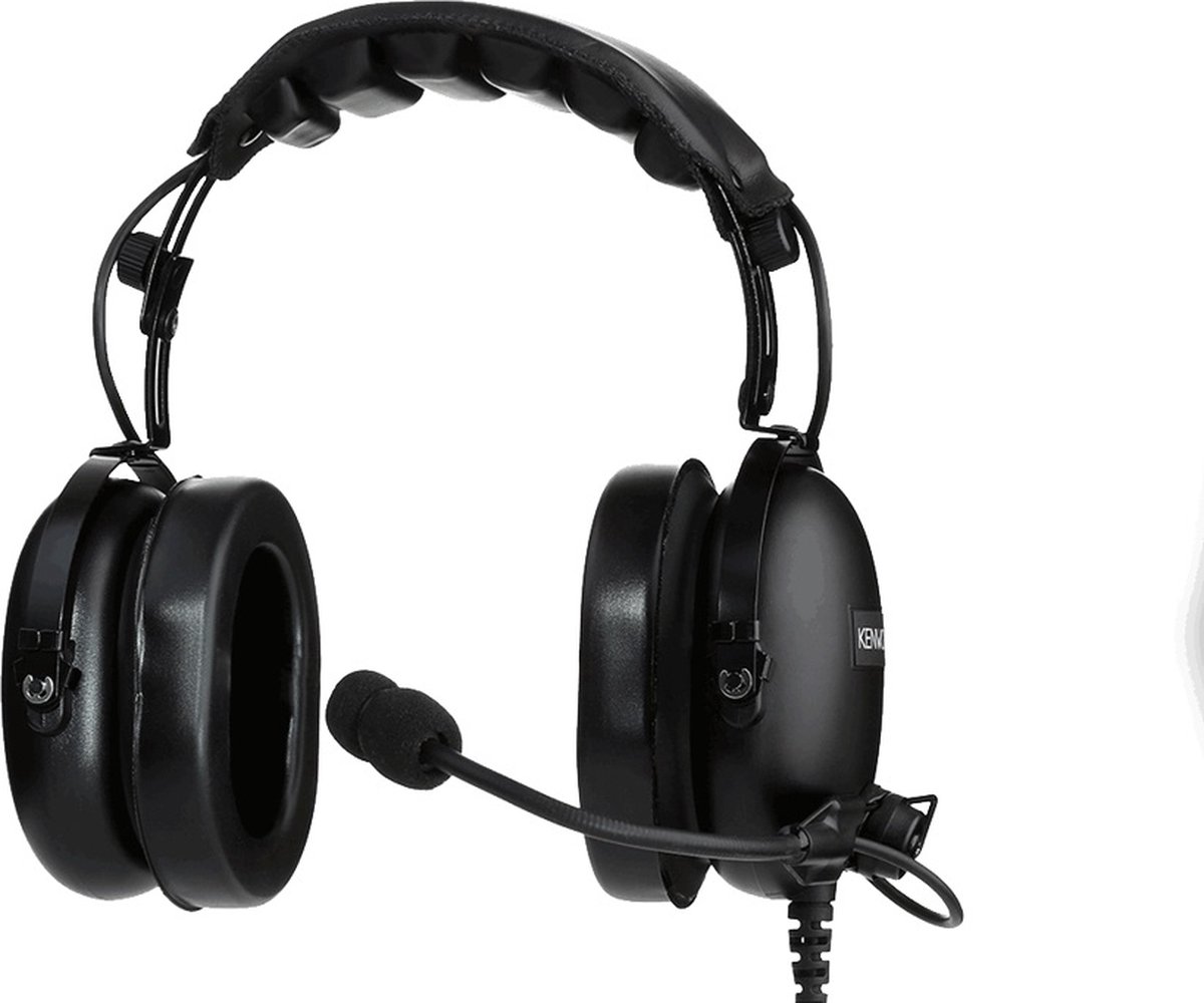 Kenwood KHS-10-OH-SD heavy duty headset met microfoon voor Kenwood TK-3601D en WD-K10