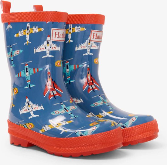 Hatley Jongens Regenlaarzen Flying Aircrafts