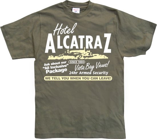 Hotel Alcatraz - X-Large - Olive