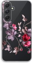 Case Company® - Hoesje geschikt voor Samsung Galaxy A54 hoesje - Mooie bloemen - Soft Cover Telefoonhoesje - Bescherming aan alle Kanten en Schermrand