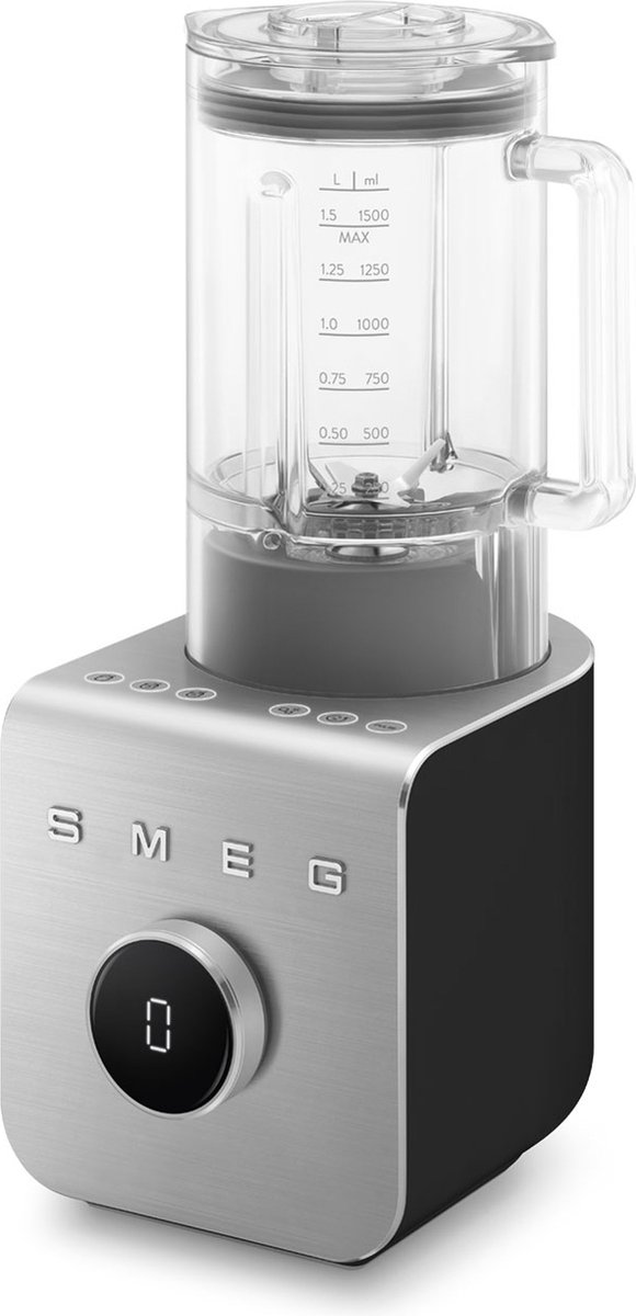 SMEG BLC01BLMEU - High Performance Blender - 1400W - Mat Zwart