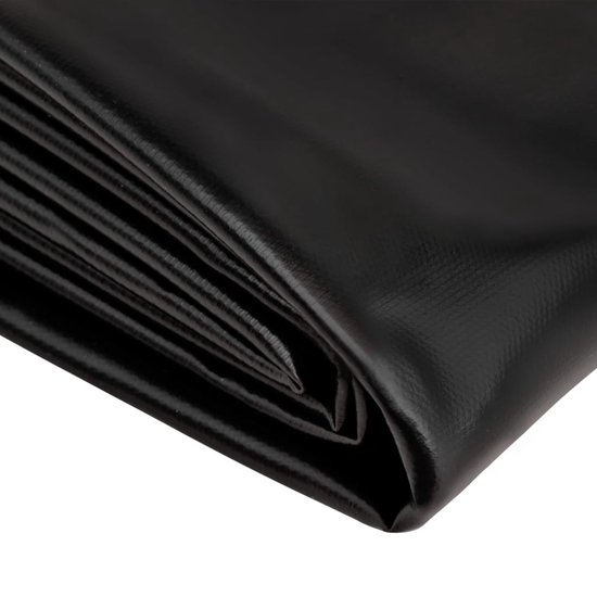 Aquagart Vijverfolie PVC 1m X 6m 0,5mm Zwart - Hoogwaardige Tuinvijver Folie