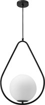 TooLight APP938-1CP Hanglamp - E27 - Ø 34 cm - Zwart