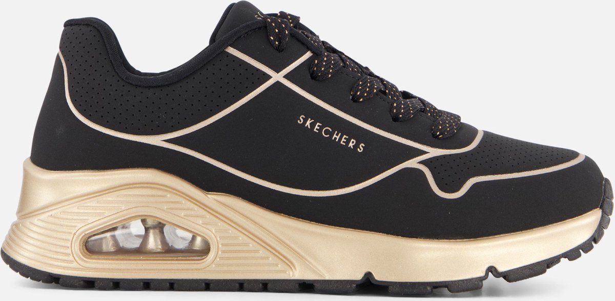 Skechers Uno Cozy On Air Sneakers zwart - Dames - Maat 38