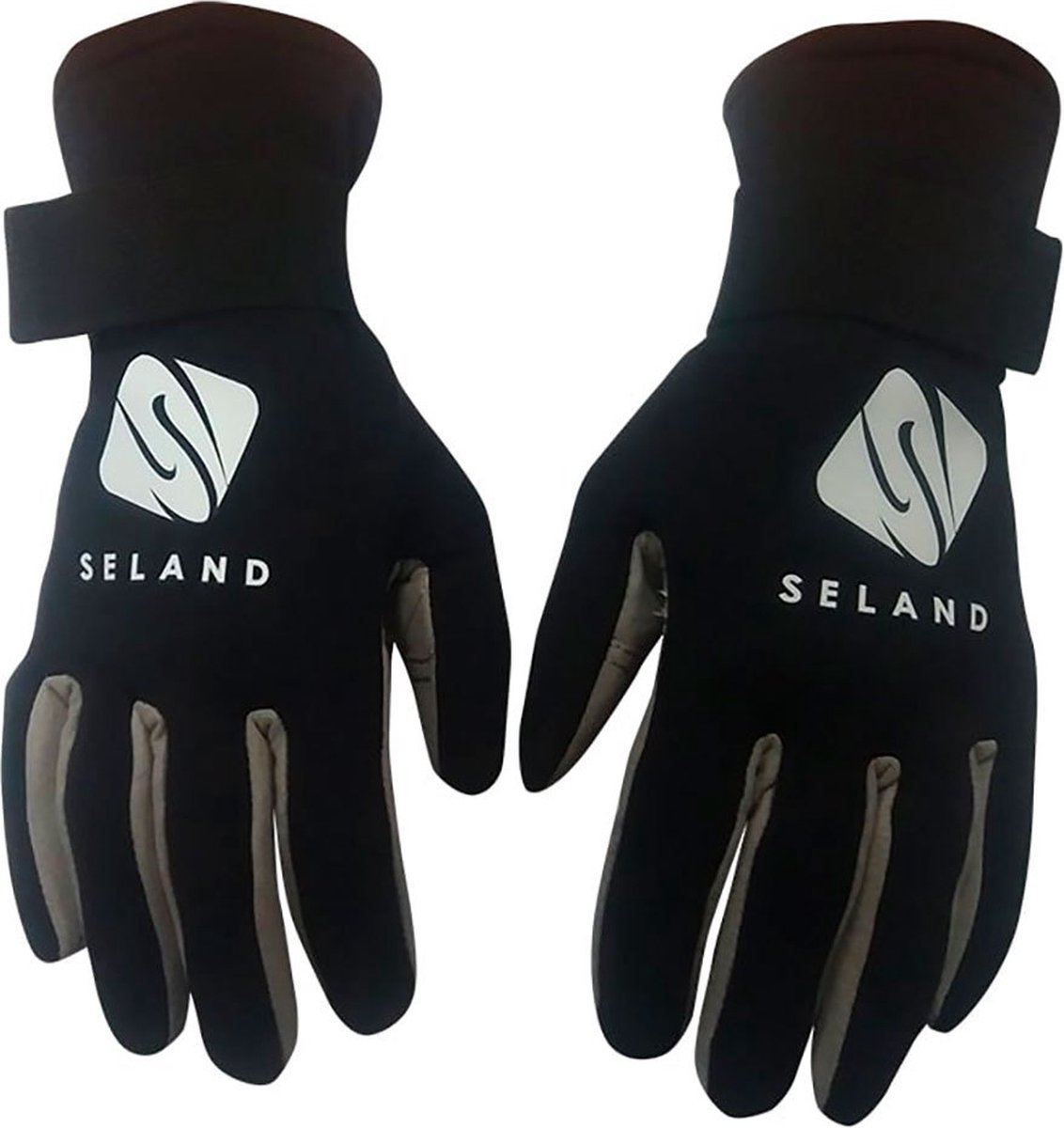 Seland Neoprene 2 Mm Handschoenen Zwart XL Man