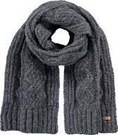 Barts Farrah Scarf Sjaal Dames - Donkergrijs - One size