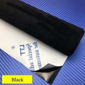 rol bekledingstof suade 150cmx70cm kleur zwart