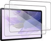 2x Geschikt voor Samsung Galaxy Tab S7 FE Screenprotector - Beschermglas - GuardCover