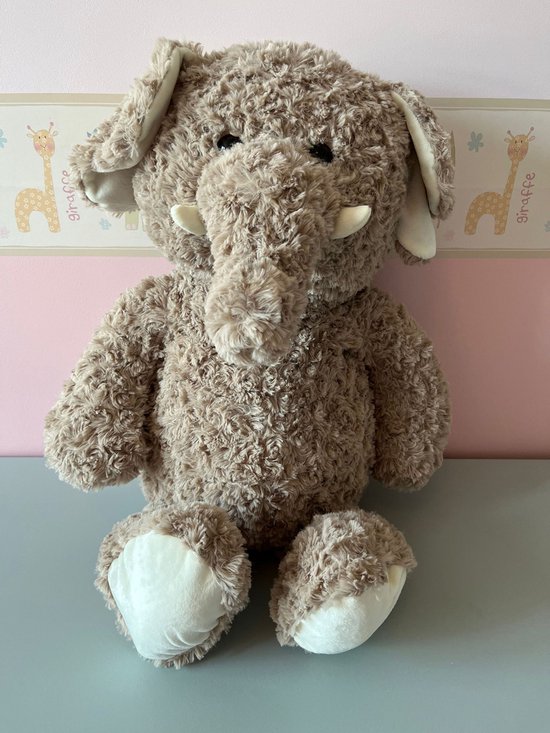 KUKI Pluche dier luipaard (20 cm), zacht, ideaal als cadeau voor