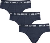 Jack & Jones 3P herenslips solid color blauw - XXL
