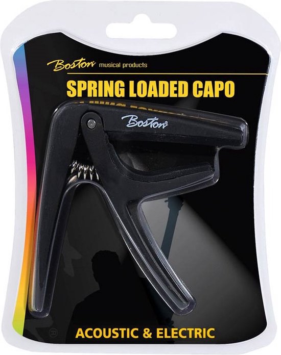 Anpro Gitaar capo met 6 Plectrums, Gitaarcapo voor