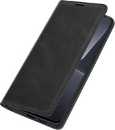 Xiaomi 13 Pro Bookcase hoesje - Just in Case - Effen Zwart - Kunstleer