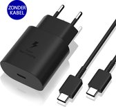 Samsung snellader met 1.5m kabel - 25W - USB-C aansluiting - Samsung snellader met 1.5m kabel