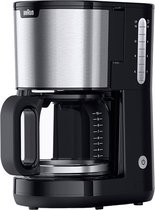 Braun PurShine - KF 1500 BK - Filter-koffiezetapparaat - RVS/Zwart