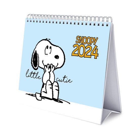 Peanuts Snoopy Desk Kalender 2024