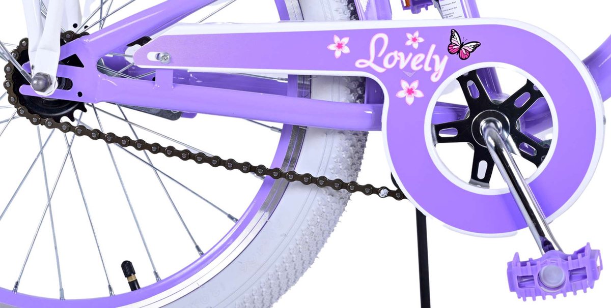 Vélo pour enfants Volare Oma Classic - 48 cm - Blauw clair - Position