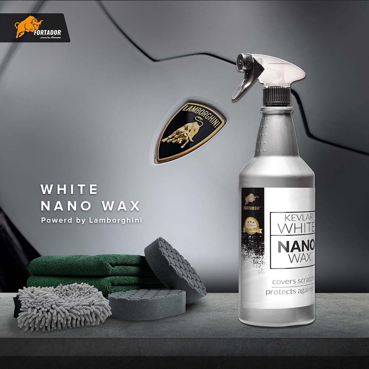 Fortador White Nano Car Wax