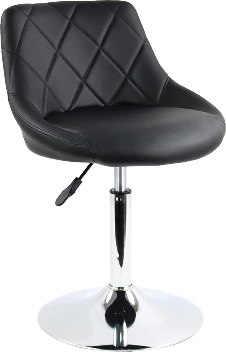 Tabouret de maquillage, Chaise Coiffeuse avec Dossier, Chaise de