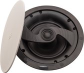 Box met verzonken magnetische grill - Luidspreker standaard Eagle - Speaker 8ohm - 2-weg plafondluidspreker - Wit