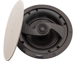 Box met verzonken magnetische grill - Luidspreker standaard Eagle - Speaker 8ohm - 2-weg plafondluidspreker - Wit