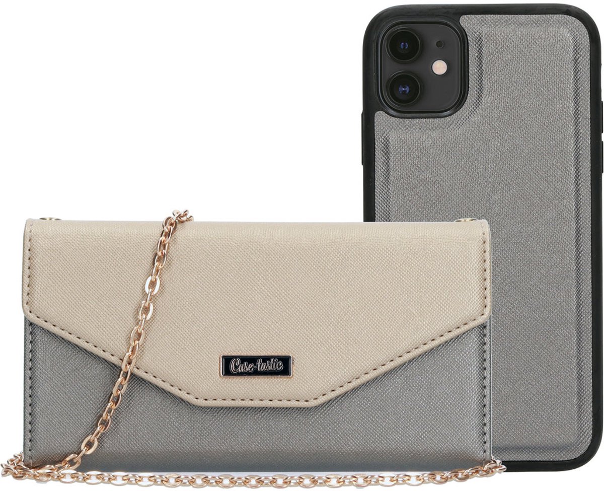 Casetastic Clutch Apple iPhone 11 - Goud/Silver