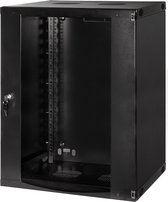 15U wandkast ongemonteerd 540x450x725mm (BxDxH) - Server kast