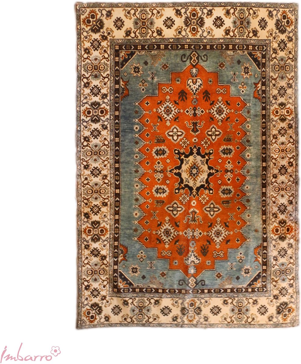 Imbarro - Vloerkleed - Meadow - Katoen - Bohemian Chic - 140x220 cm