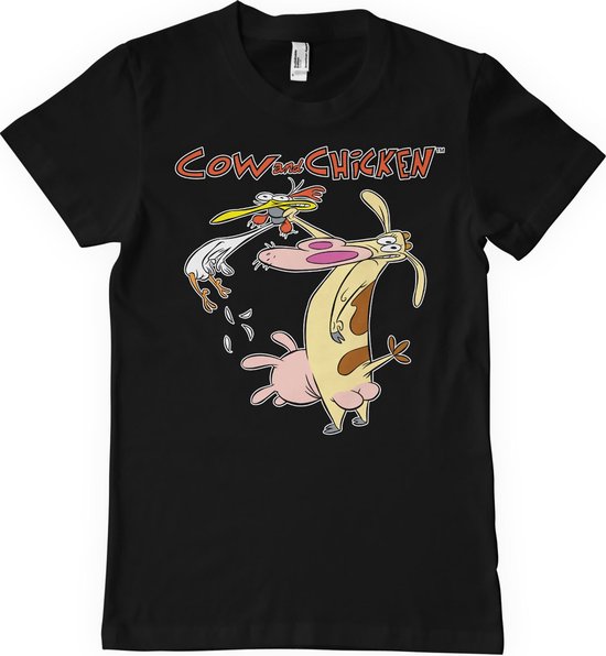 Cow and Chicken - T-Shirt maat M