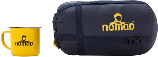 NOMAD® Fornax 370 Slaapzak - Ultra Lichtgewicht - Duurzaam - Extra Isolatie op de Borst - 2-Wegs Autolock Rits - Anti-Snag Rits Constructie - Zwart van NOMAD — afbeelding 5