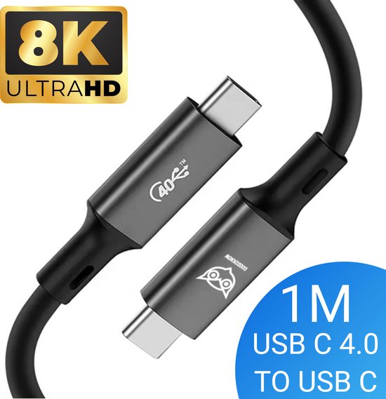 Good2know Câbles USB-C - Câble USB-C vers USBC 4.0 - 240W - Chargeur rapide  