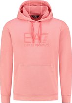EA7 Emporio Armani Survêtement à Capuche Big Logo Senior Paradise Pink
