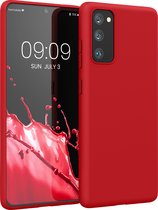 kwmobile telefoonhoesje geschikt voor Samsung Galaxy S20 FE - Hoesje voor smartphone - Back cover in klassiek rood