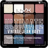 NYX Professional Makeup Ultimate Shadow Palette - Vintage Jean Baby - Oogschaduw Palet