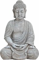 Statue de Bouddha gris 30 cm
