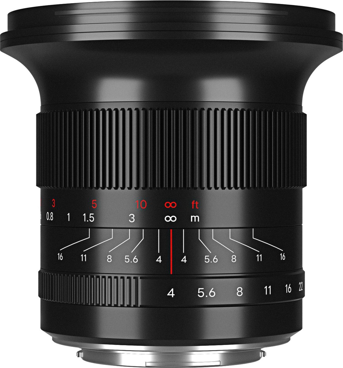 7 Artisans - Lens - 15mm F/4.0 voor Nikon Z-vatting, zwart