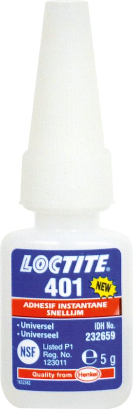 Colle cyanoacrylate 401 Loctite