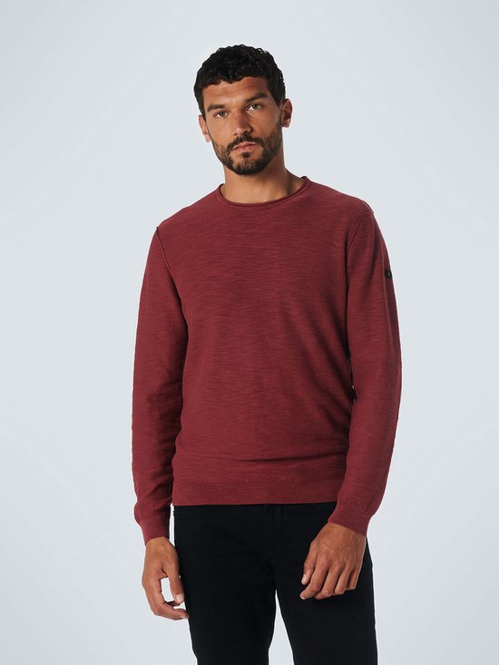 No Excess Mannen Pullover Donkerrood XXL